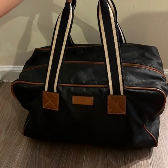Gucci Other - GUCCI Soft Canvas Travel Duffel